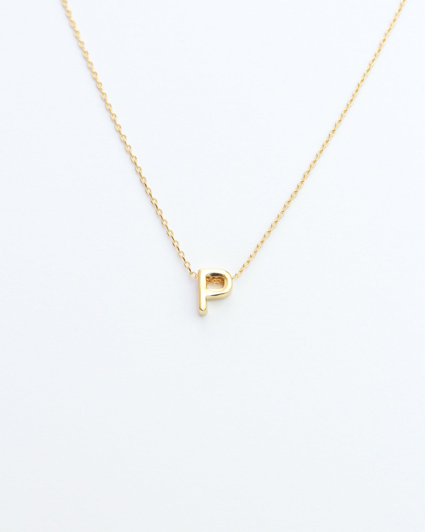 Letter P necklace