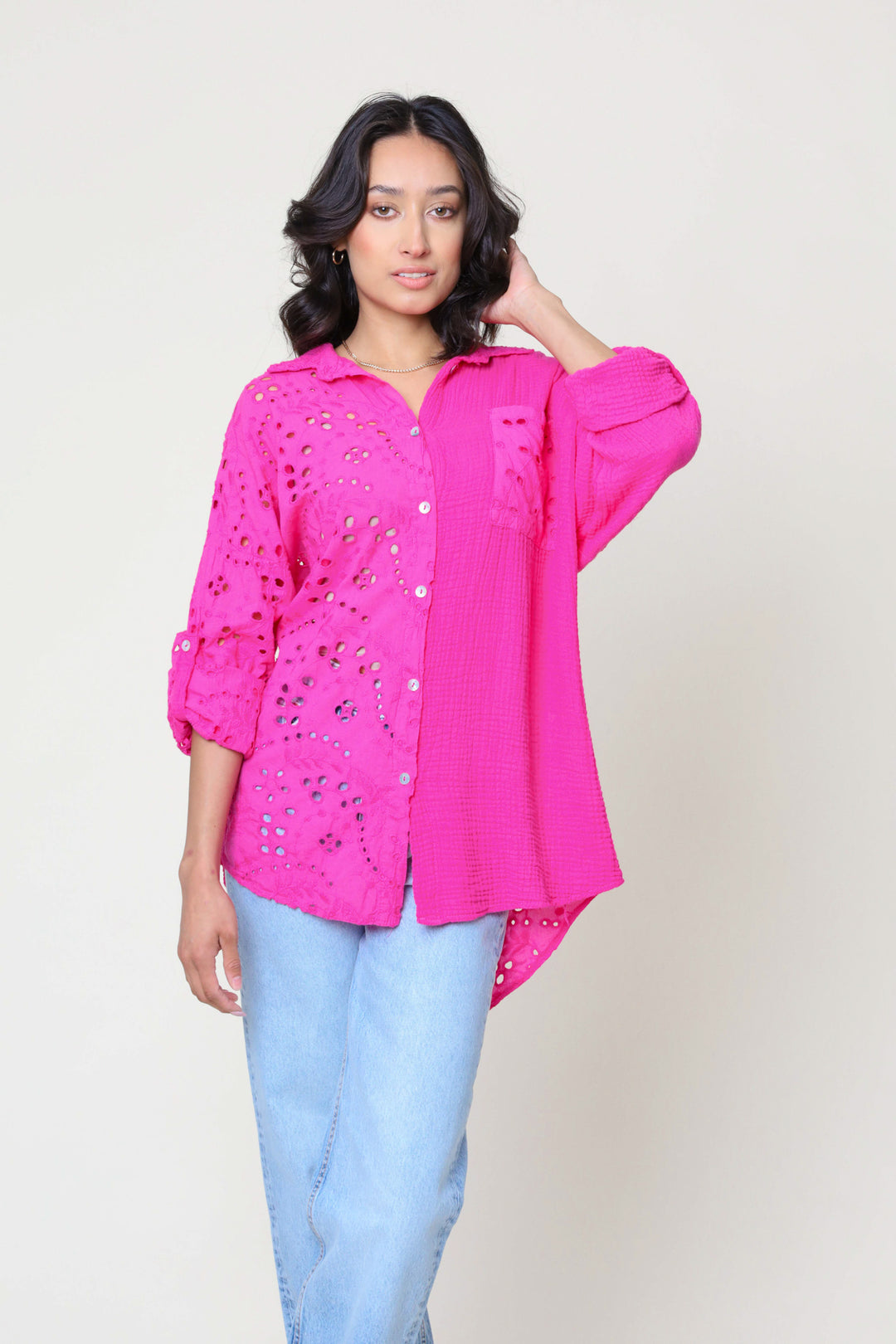 Blossom Eyelet Blouse