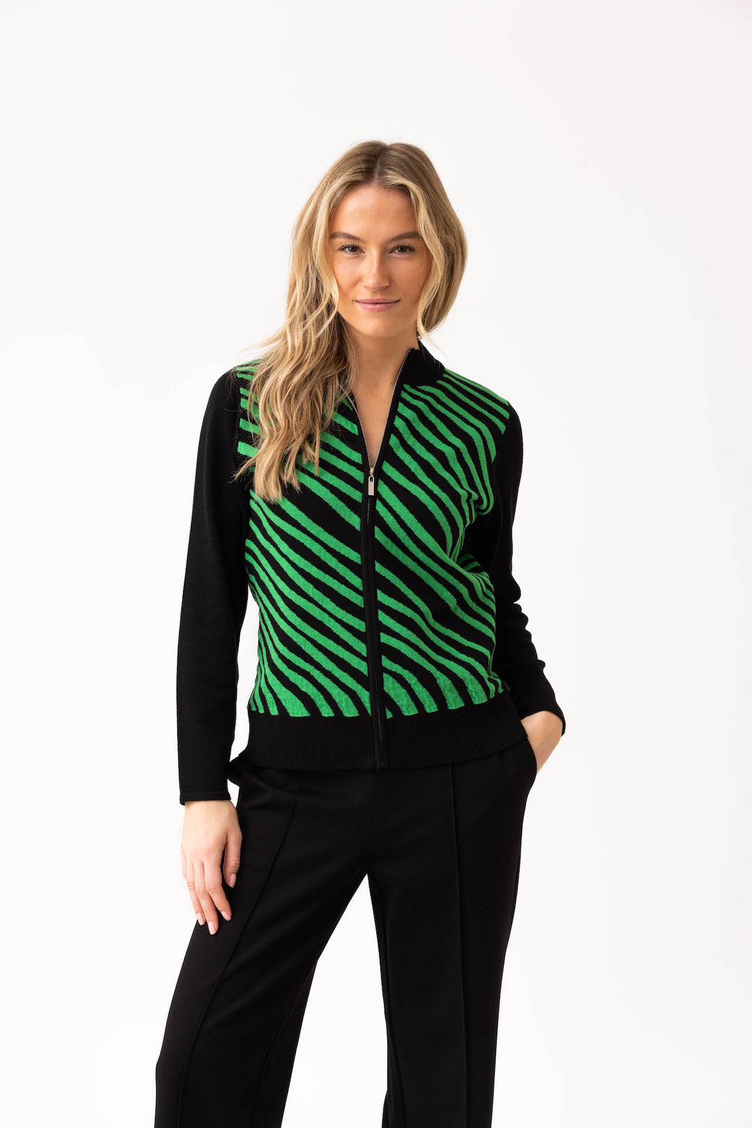 Turtleneck Cardigan