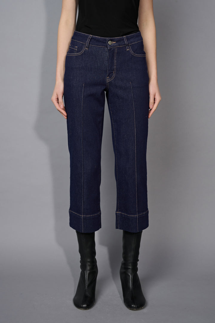 Wide Leg Cropped Jeans