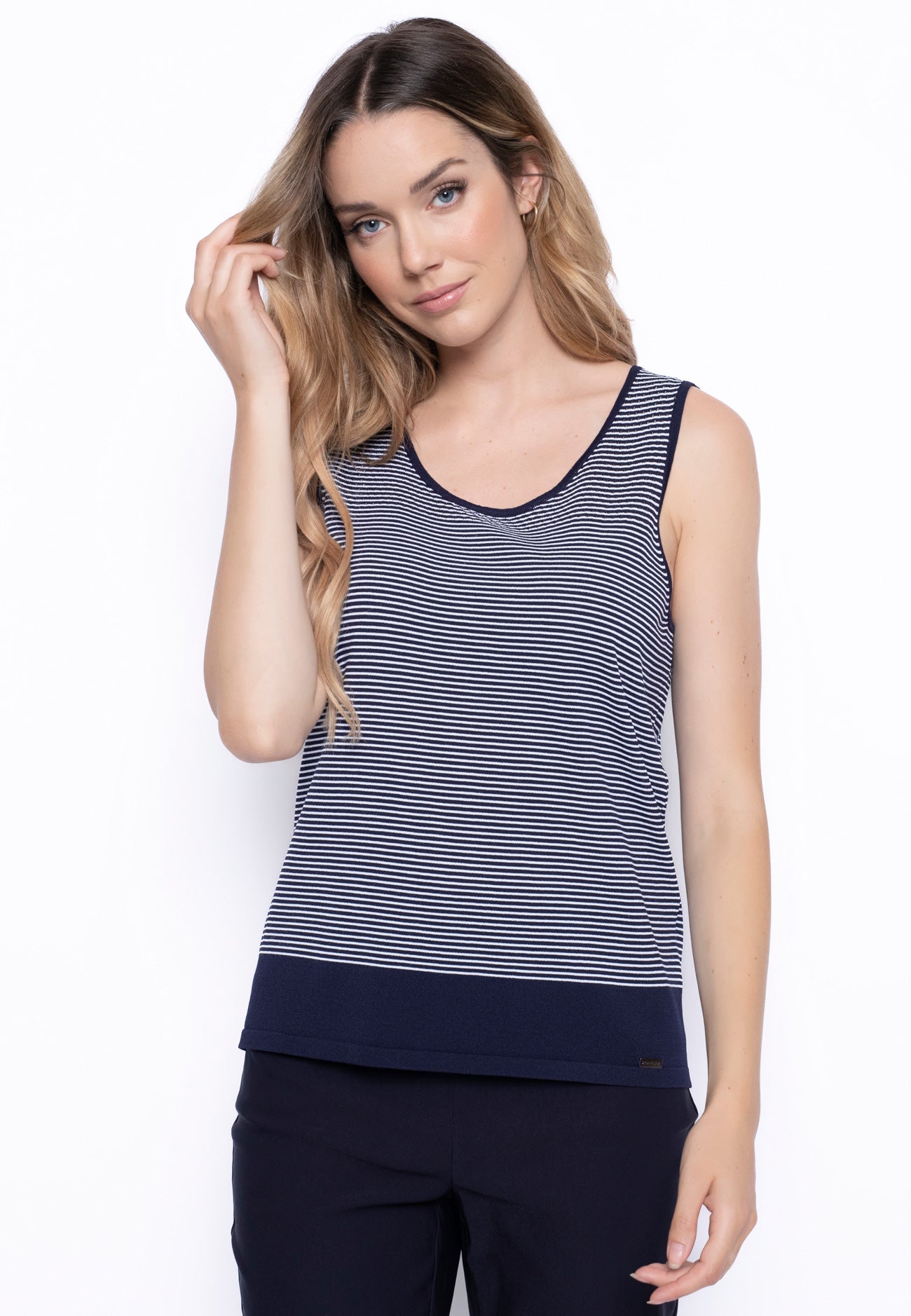 Knitted Stripe Tank
