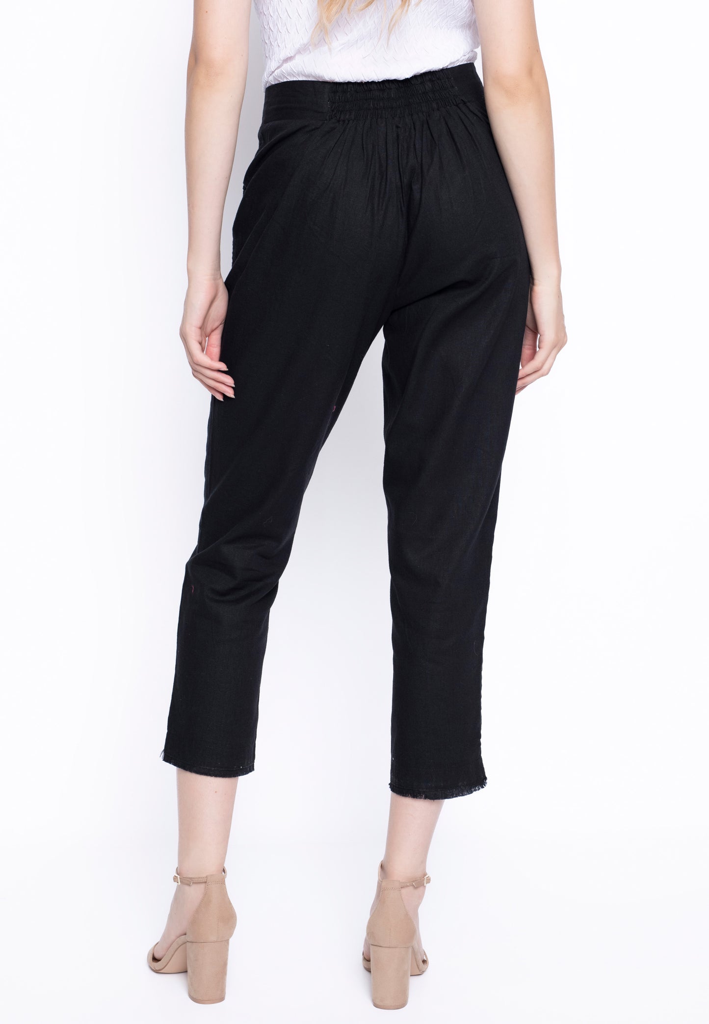 Pull-On Straight Leg Pants