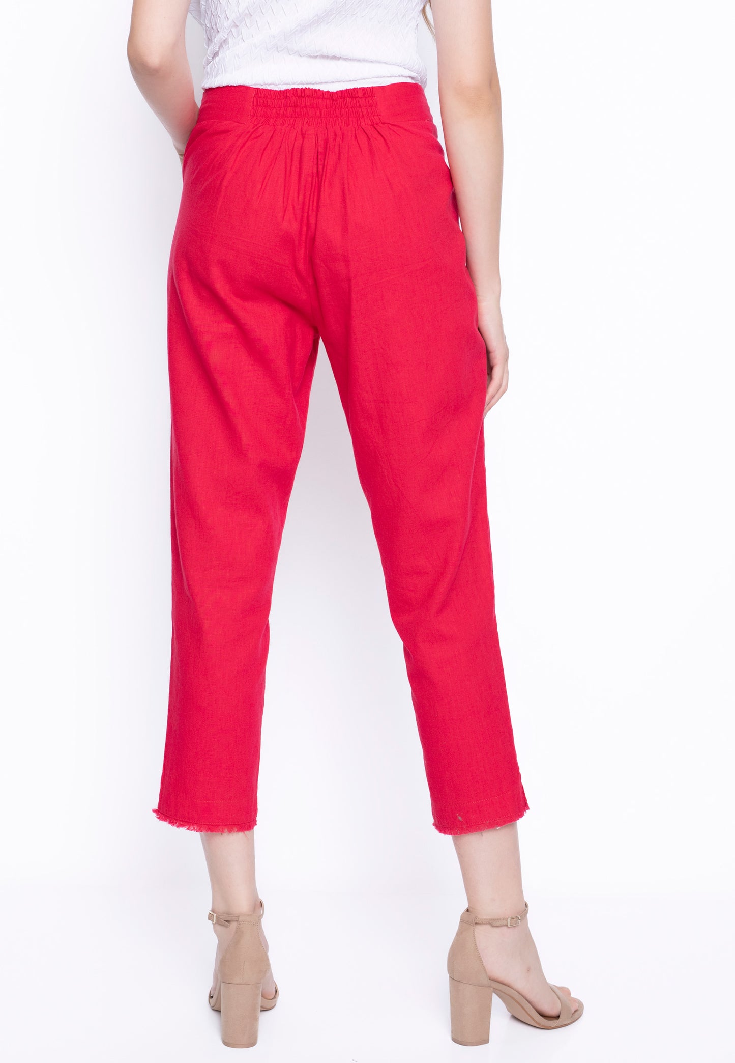Pull-On Straight Leg Pants