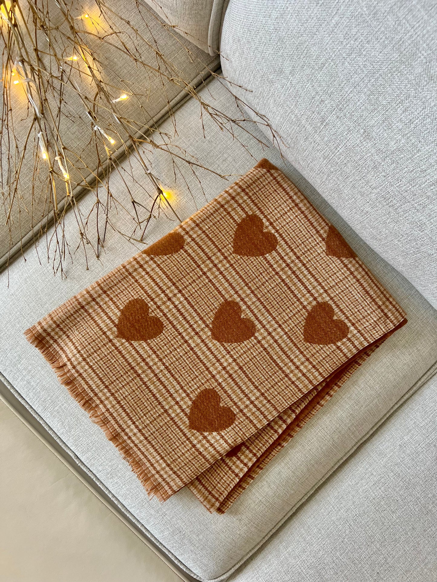 Juliette Elegant Camel Wrap