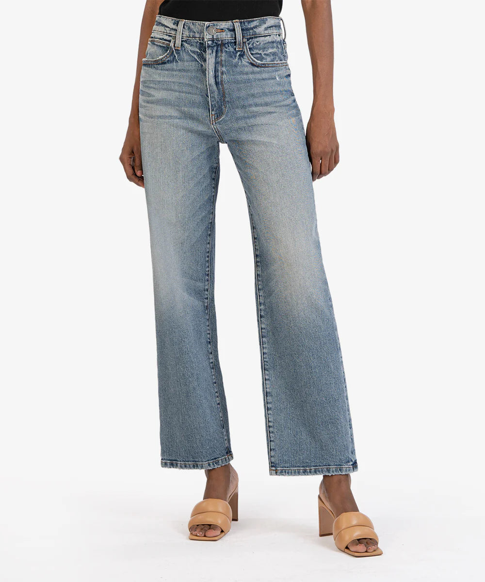 Sienna High Rise Wide Legs Denim Jeans