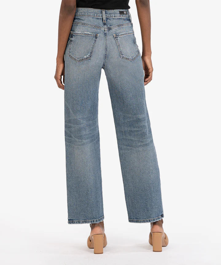 Sienna High Rise Wide Legs Denim Jeans