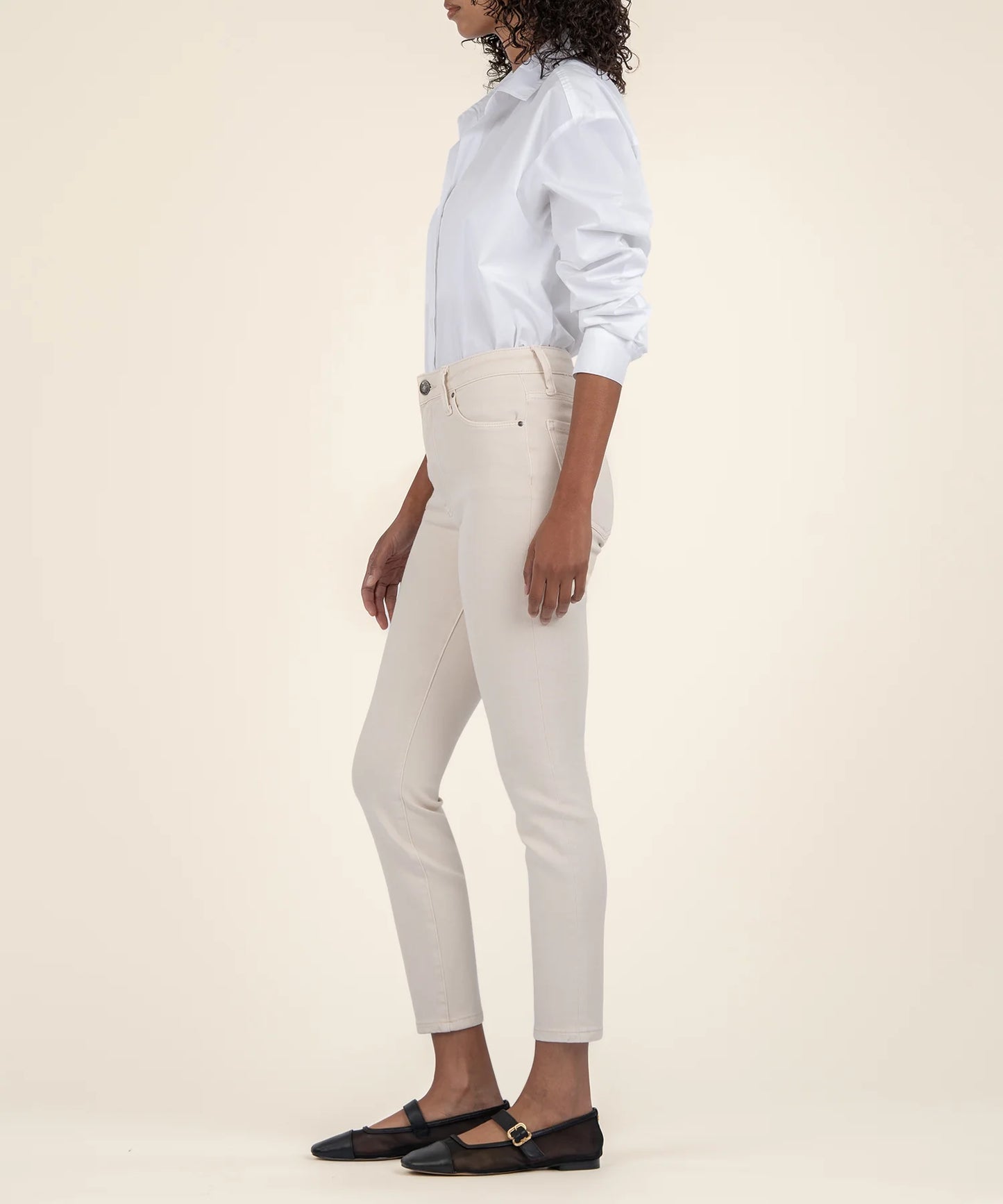 Charlize High Rise Cigarette Leg Pants