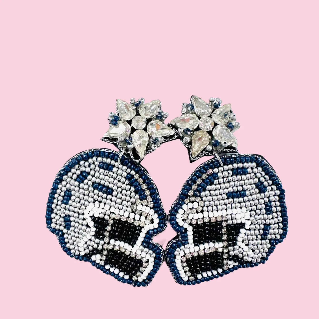 Team Cheering Beaded Earrings