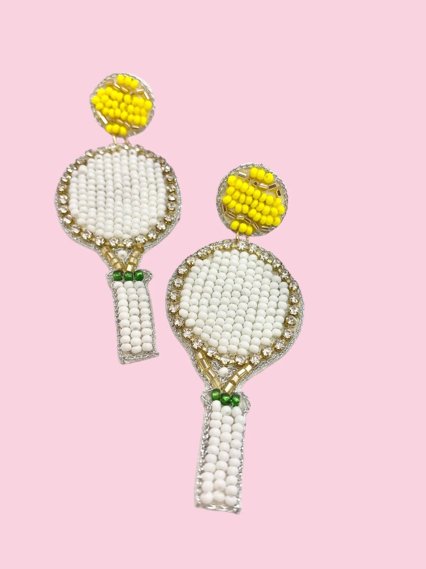 Team Cheering Beaded Earrings