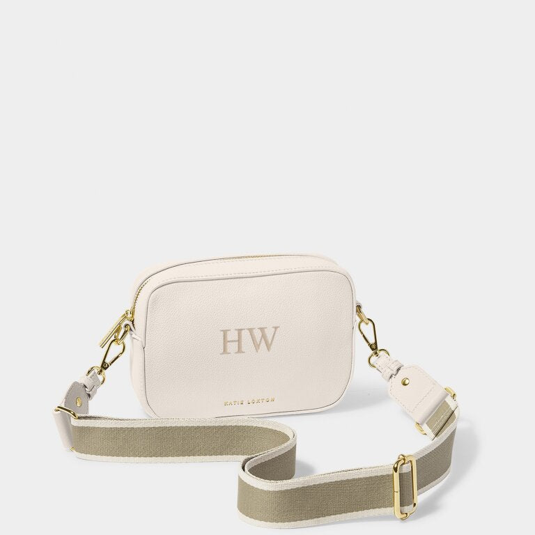 Zana Mini Crossbody Bag With Canvas Strap