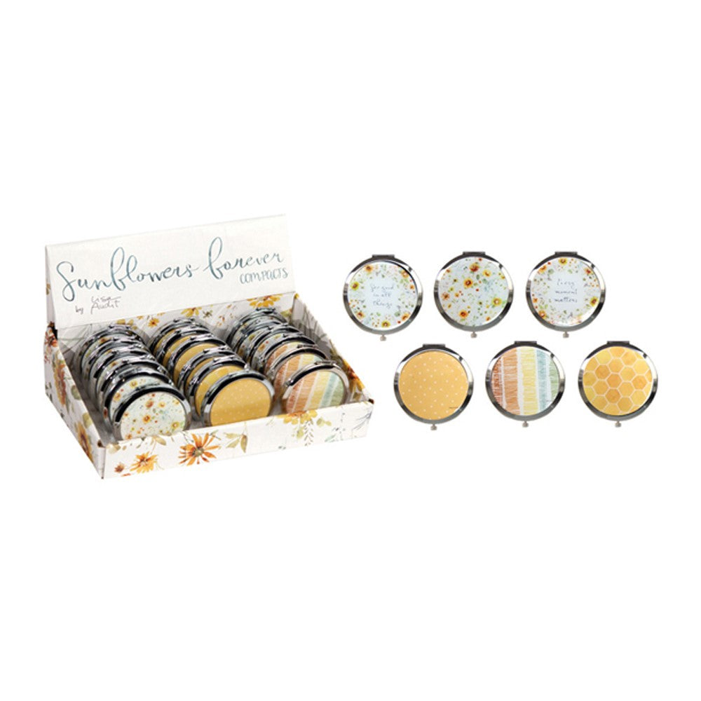 Sunflowers Forever Compact Mirror
