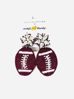 Team Cheering Beaded Earrings