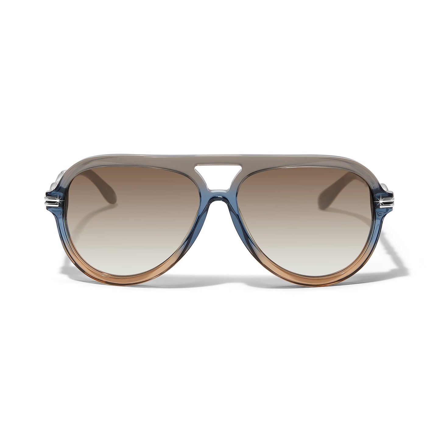 Brighton Interlok Twist Aviator Sunglasses