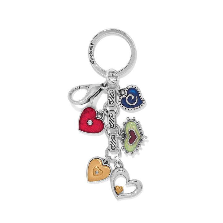 Brighton One Heart Key Fob