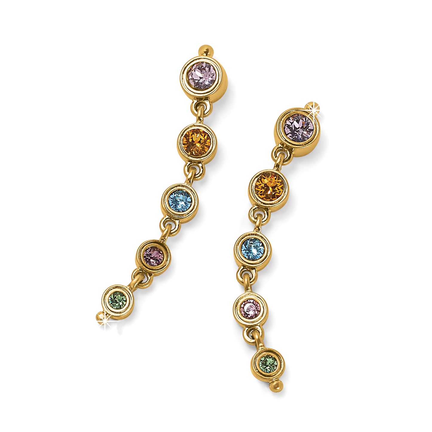 Brighton Twinkle Mod Post Multicolor Drop Earrings