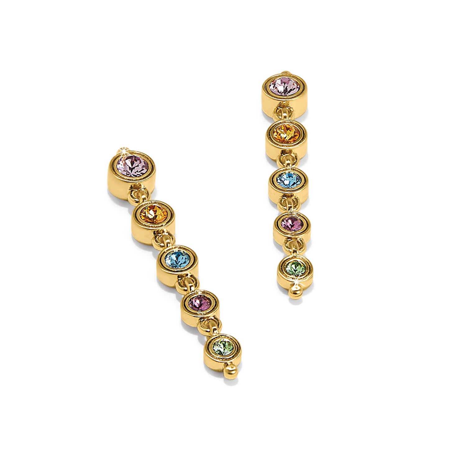 Brighton Twinkle Mod Post Multicolor Drop Earrings