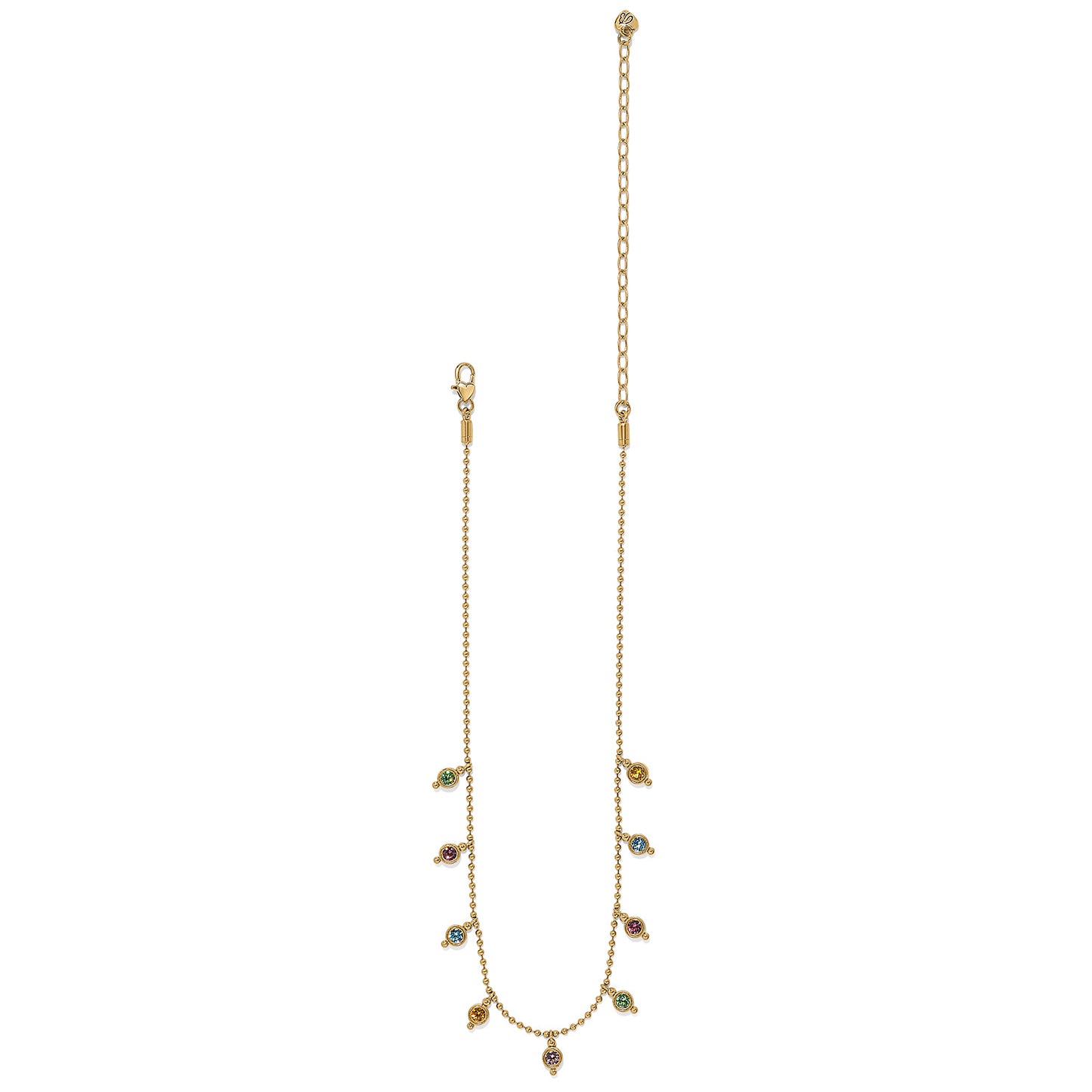 Brighton Twinkle Mod Droplet Multicolor Reversible Necklace