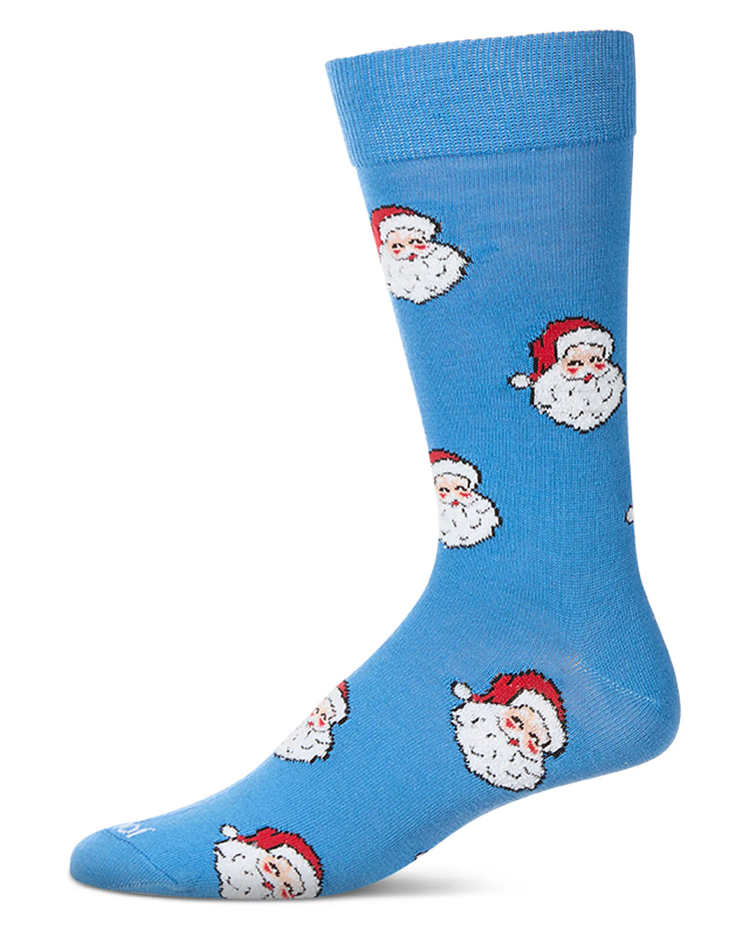 Retro Santa Men’s Holiday Crew Socks