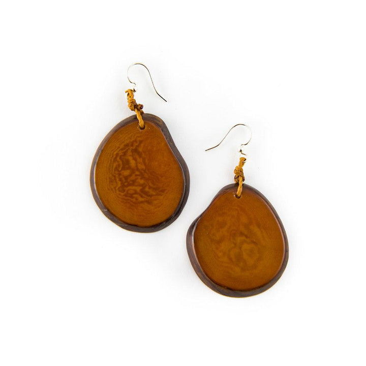 Amigas Earrings - Chestnut