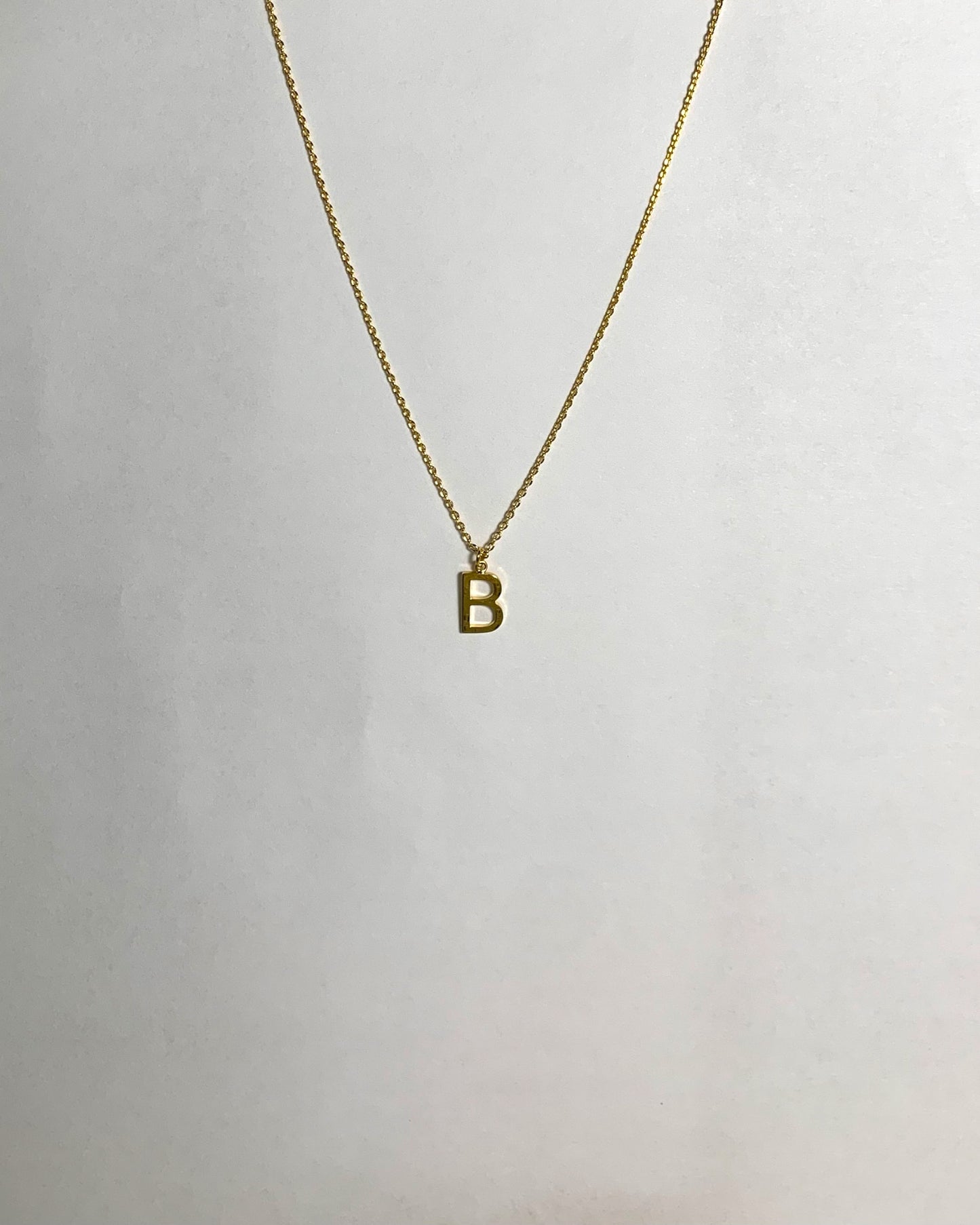 Letter Pendent Necklace