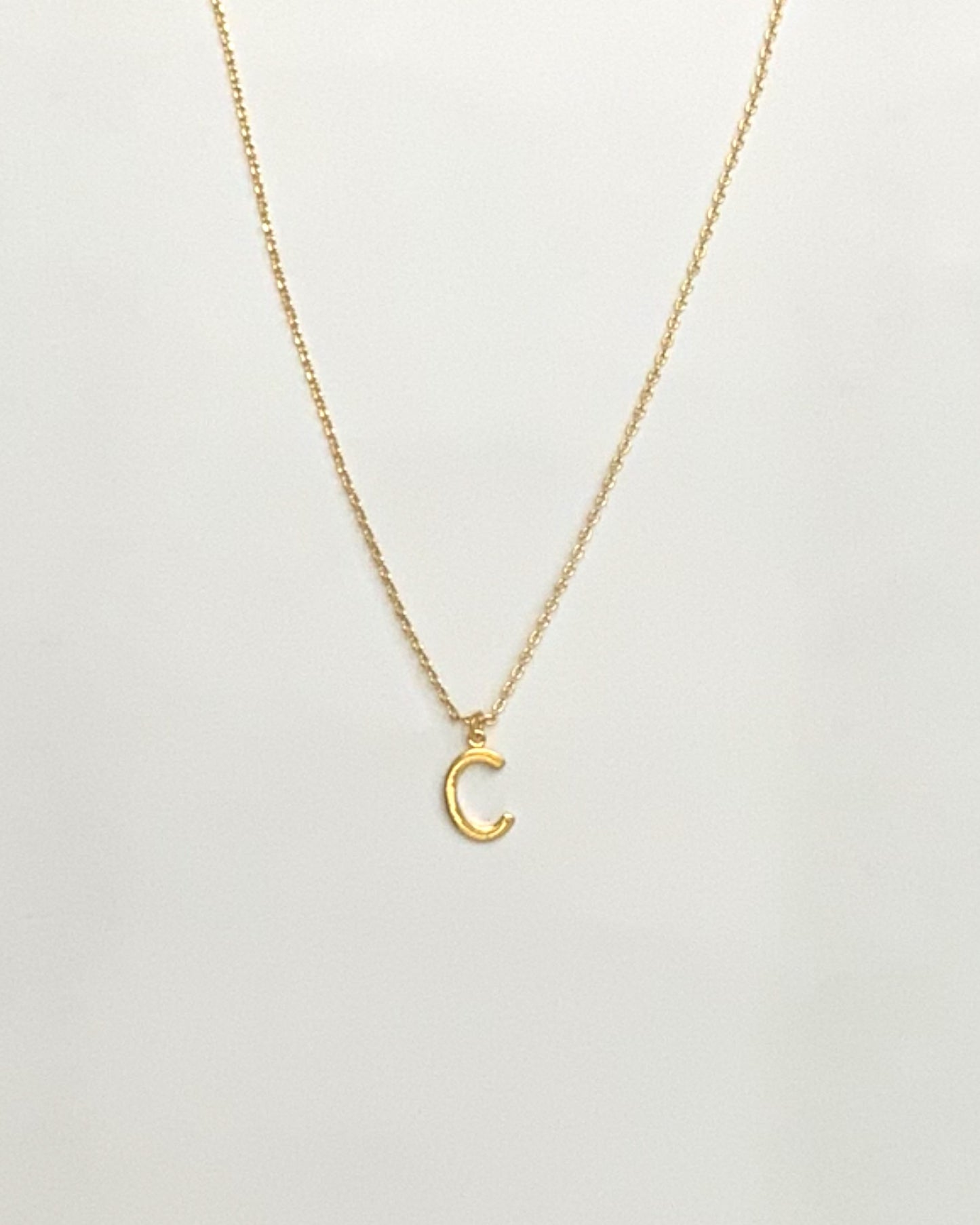 Letter Pendent Necklace