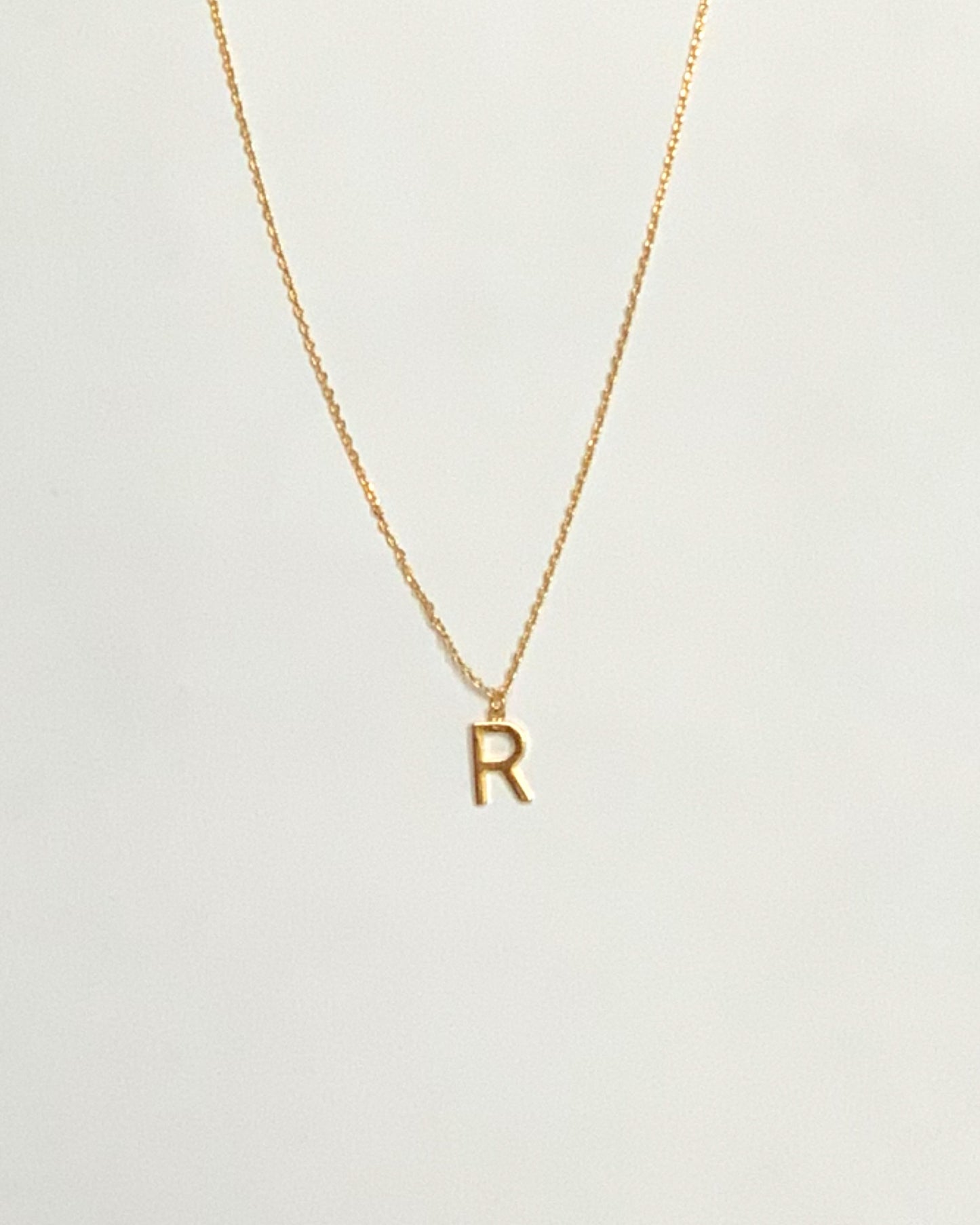 Letter Pendent Necklace