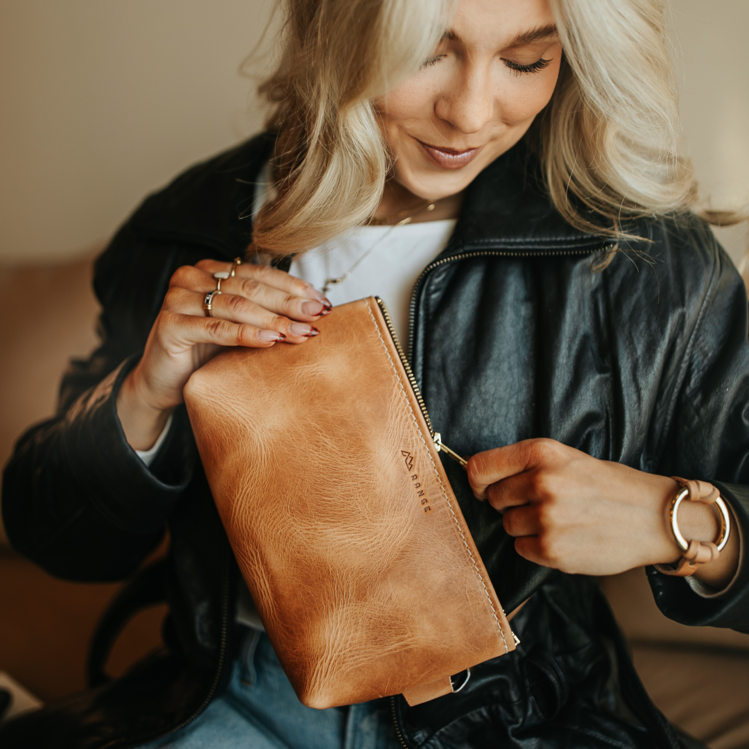Handcrafted leather handbags made in the USA