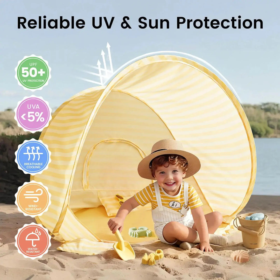 Tiny Land® One-Stop Beach Toy &amp; Tent Set