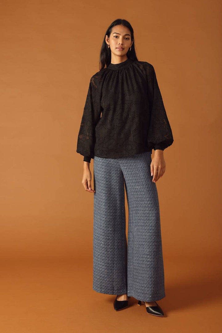 Textured Woven Top