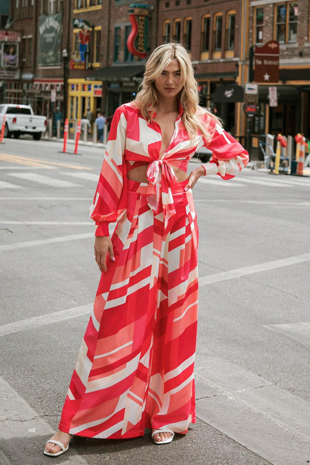 Good Times Only Woven Pants from KADOU Boutique