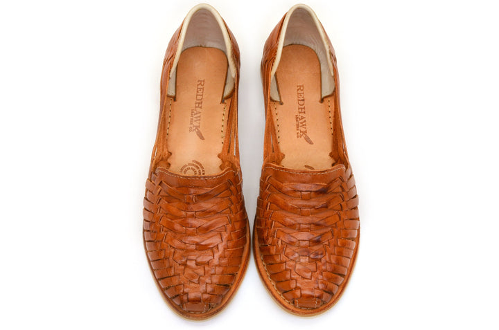 Cross Woven Huarache Walnut