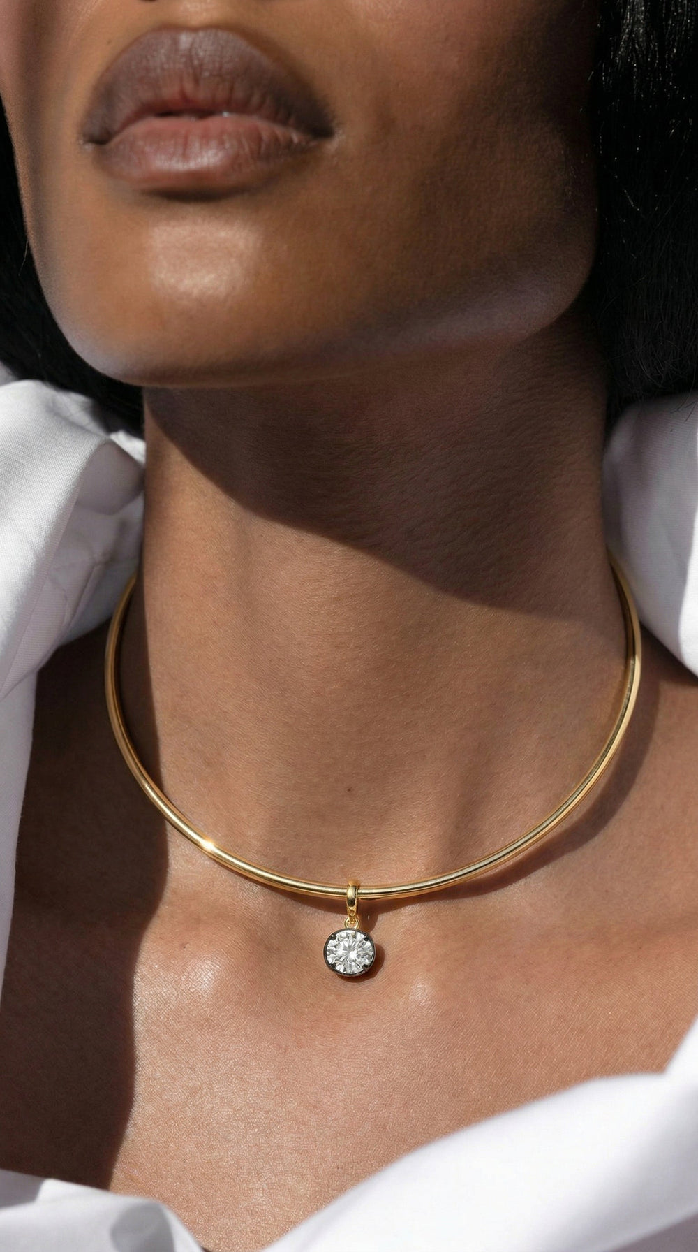 Georgian Bezel Charm from KADOU Boutique