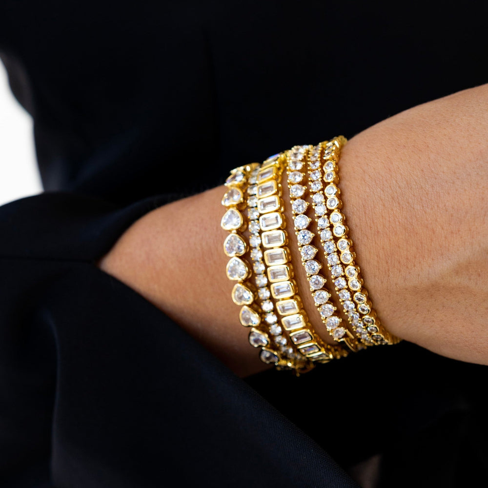 Karla Tennis Bracelet from KADOU Boutique
