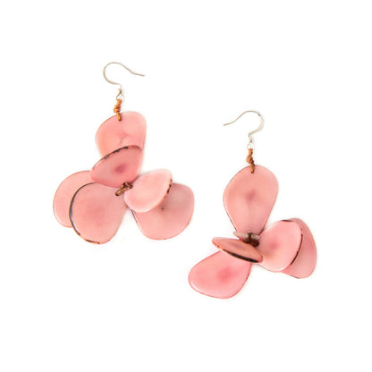 Florence Earrings - Pink