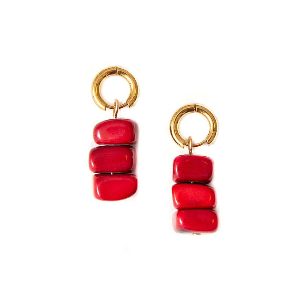 Tagua Maui Earrings from KADOU Boutique
