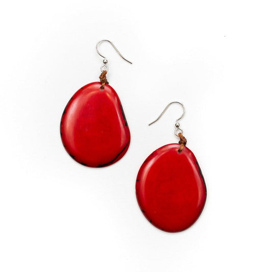 Amigas Earrings Red