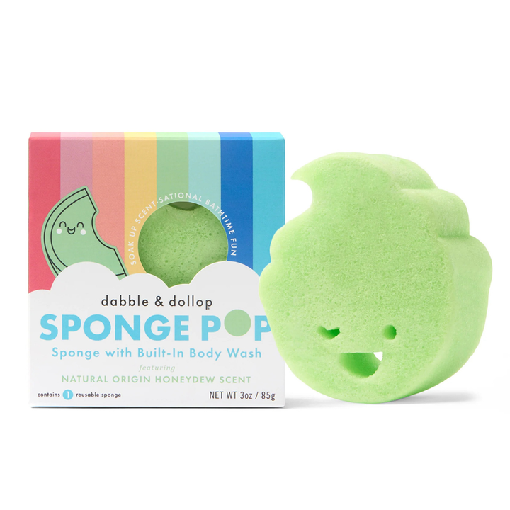 Honeydew Sponge Pop™ Kids Buffer | Dabble &amp; Dollop from KADOU Boutique