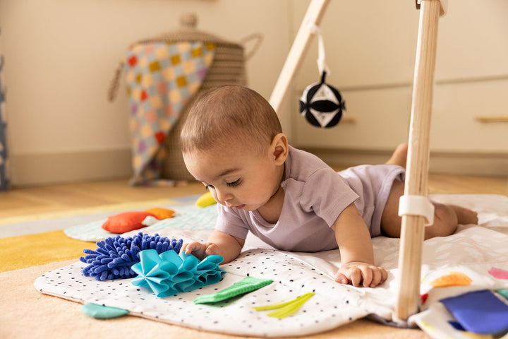 Lovevery baby play gym for tummy time and learning from KADOU Boutique