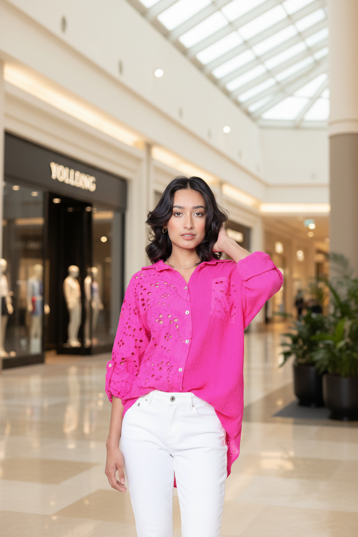 Blossom Eyelet Blouse