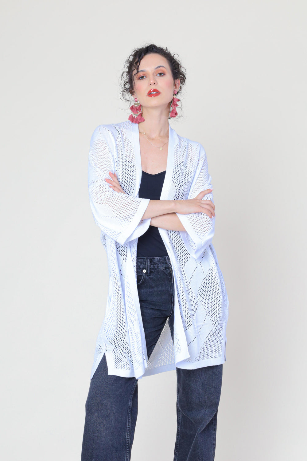 Pattern Knit Cardigan from KADOU Boutique