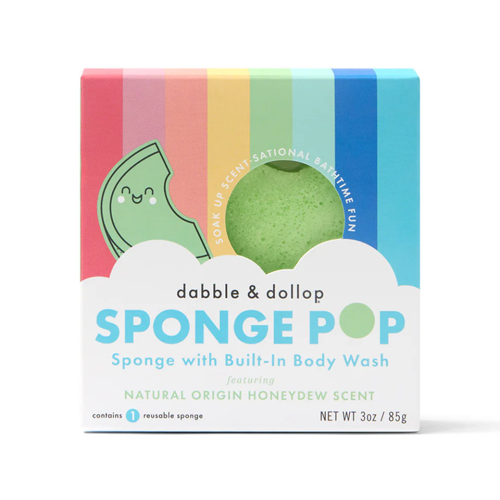 Honeydew Sponge Pop™ Kids Buffer | Dabble &amp; Dollop from KADOU Boutique