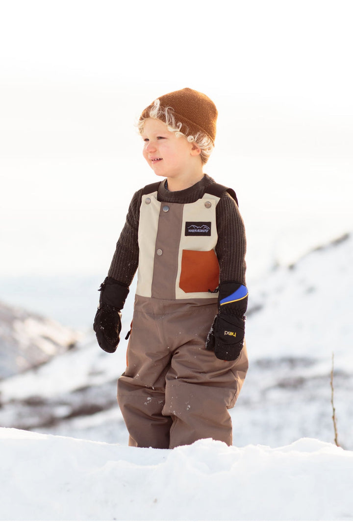 Waterproof Snow bib for youth and toddler