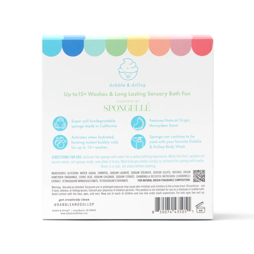 Honeydew Sponge Pop™ Kids Buffer | Dabble &amp; Dollop