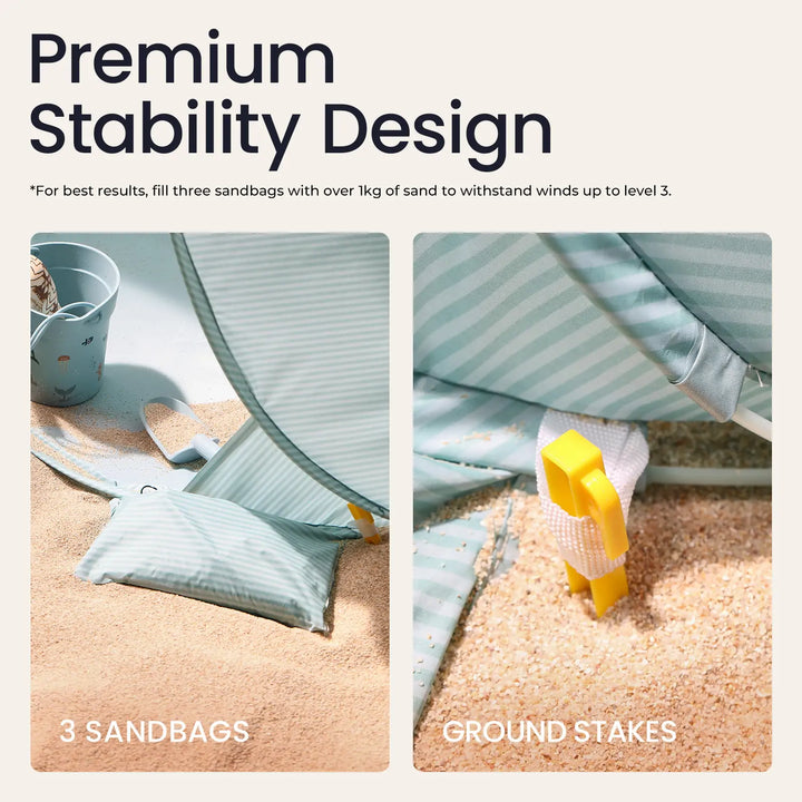Tiny Land® One-Stop Beach Toy &amp; Tent Set