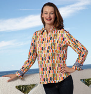 Rome Shirt Paint Strokes from KADOU Boutique