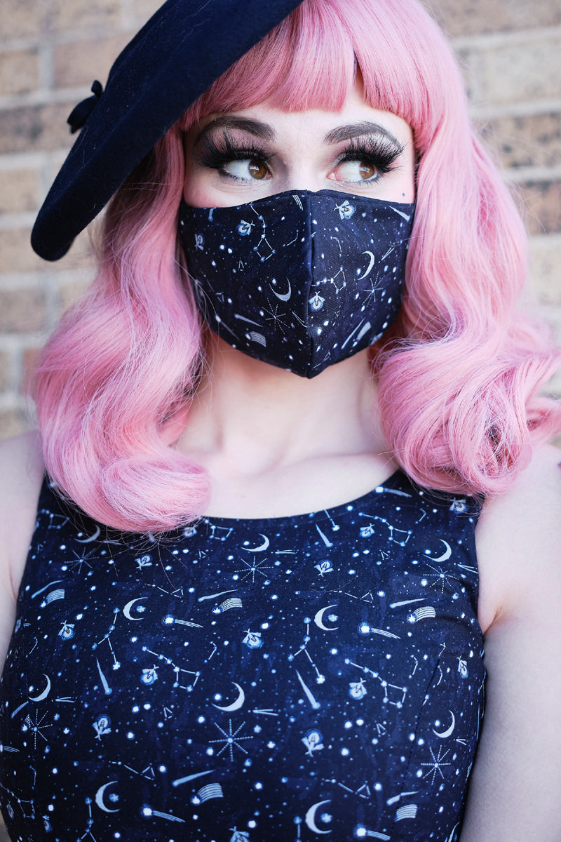 Beehive / Nocturnal Reversible Mask from KADOU Boutique