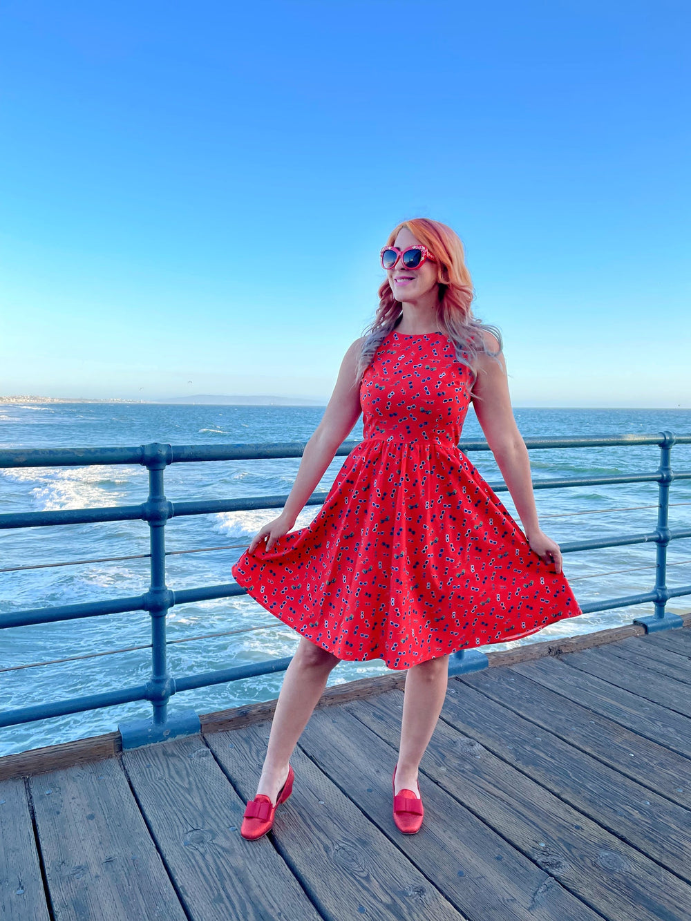 Sunglasses Vintage Dress from KADOU Boutique