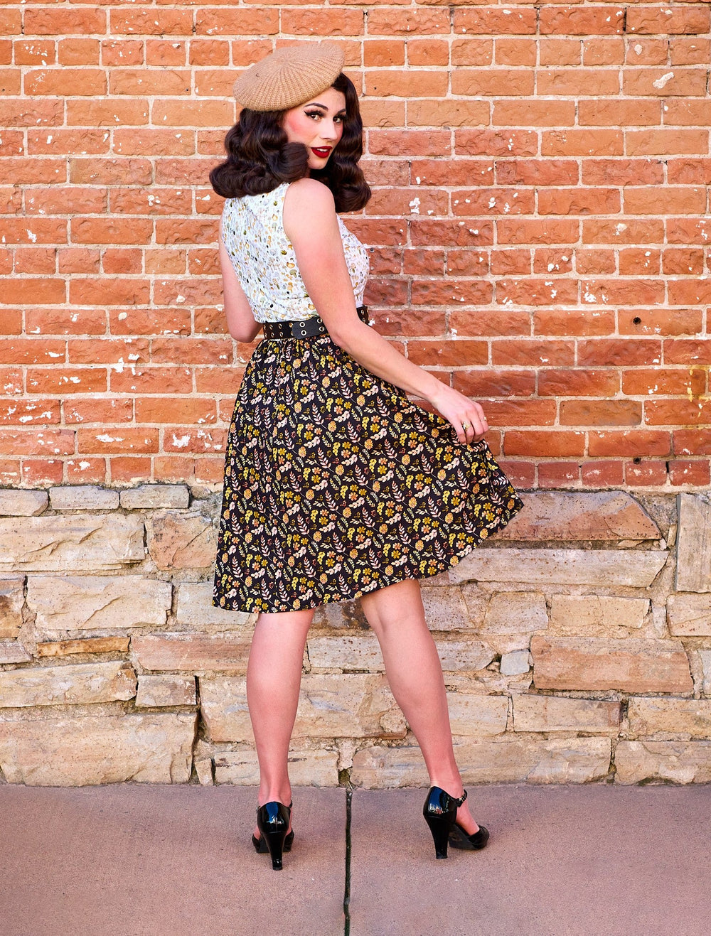 Snailing Along Twofer Dress from KADOU Boutique