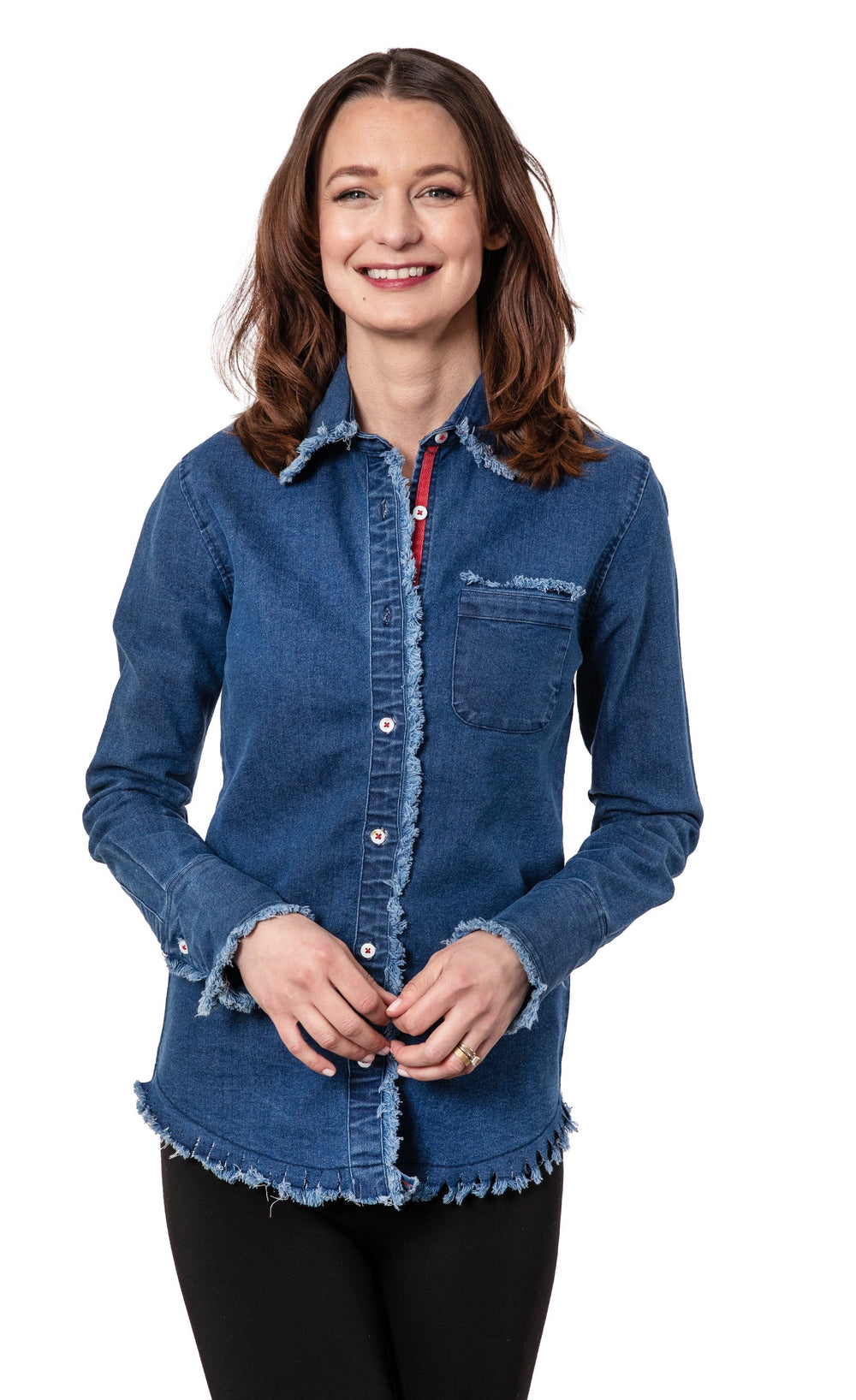 Denim Cape Cod from KADOU Boutique