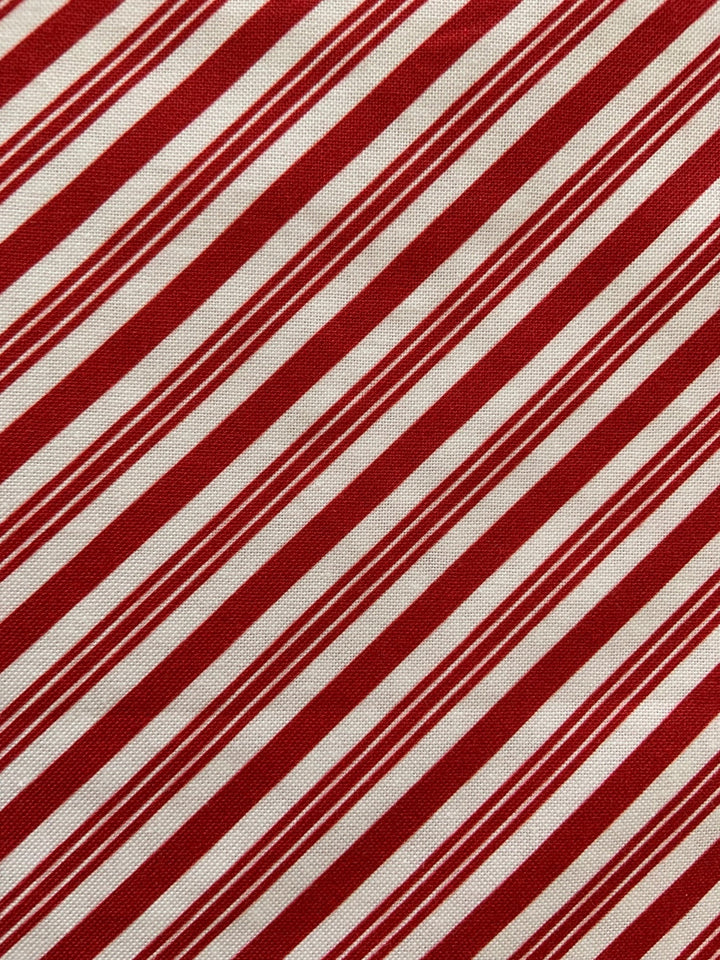Candy Cane Stripe Bow Top - Plus Sizes only